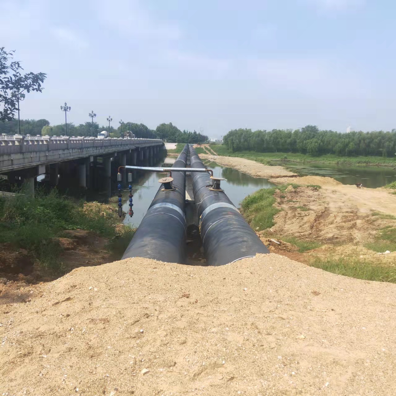 崇明管道长距离内部清洗输油管道清洗